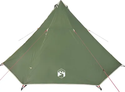 Produktbild von vidaXL Tipi-Familienzelt 8 Personen Grün Wasserdicht