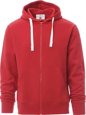 Produktbild von Herren Sweatjacke "PORTLAND" - Payper Rot 4XL