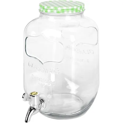 Produktbild von Koopman Glas-Getränkebehälter mit Hahn 4 l