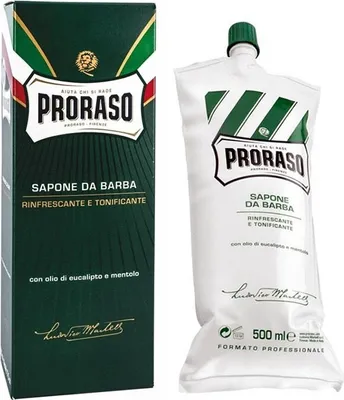 Produktbild von Proraso Professional Shaving Soap Eucalyptus-Menthol 500ml