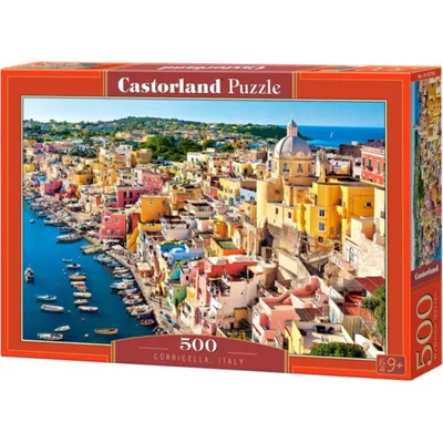 Zdjęcie produktu dla Puzzle 500 elementów Corricella, Italy 53742 Castorland