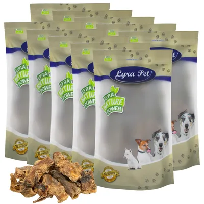 Produktbild von 10 kg Lyra Pet® Ochsenziemer Abschnitte 4 - 12 cm