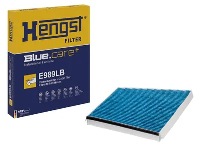 Produktbild von Innenraumfilter mit antiviraler Wirkung 35 mm HENGST FILTER für u.a. MB E-KLASSE
