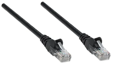 Image de INTELLINET Patchkabel RJ45 U/UTP Cat6 15m Hebelschutz schw