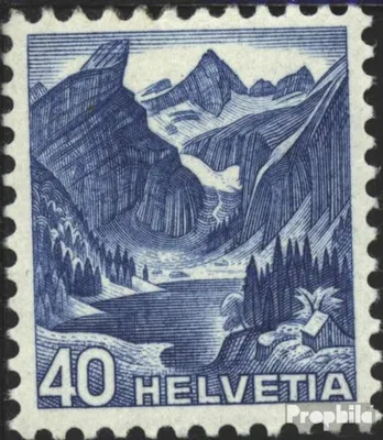 Produktbild von Briefmarken Schweiz 1948 Mi 505 gestempelt Landschaften