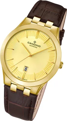 Produktbild von Candino Herren Uhr Classic C4542/2 Quarz Leder Armband-Uhr braun Analog UC4542/2