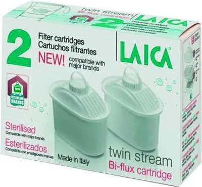 Zdjęcie produktu dla Wkłady filtrujące LAICA Bi-Flux, 2 sztuki F2M
