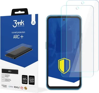 Produktbild von 3mk Display Schutzfolie ARC+ für Nokia XR20  0,17mm Self-Heal (2 Stück)
