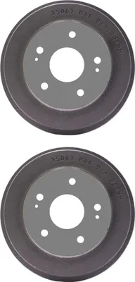 Produktbild von 2 Bremstrommeln Ø 268 mm Ø 12,5 mm HELLA für u.a. HONDA HR-V