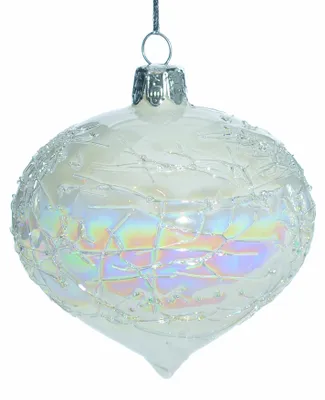 Productafbeelding van Jumi BS-867062 Glasdecoratie, 9 x 8 x 8 cm, opaalwit