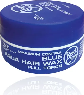 Produktbild von Red One Aqua Haargel Wachs Extra Stark Blau, 150 ml