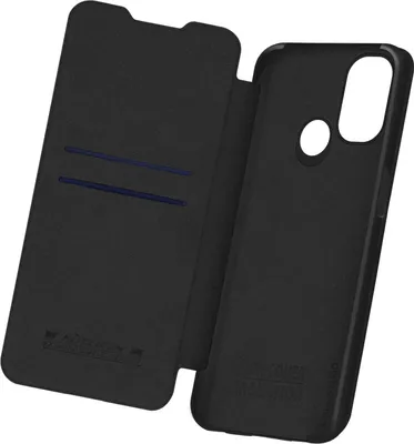 Produktbild von Nillkin, Lederhülle mit Kartenfach für OnePlus Nord N100, Schwarz