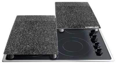 Produktbild von STONELINE® Herdabdeckplatten Set 2-teilig