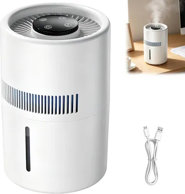 Produktbild von Luftreiniger 2-in-1-Luftreiniger und Luftbefeuchter, 4 l, leiser intelligenter Luftbefeuchter und -reiniger, Luftreiniger für Zuhause, 2 Geschwindigke
