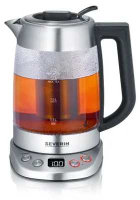 Produktbild von SEVERIN Glas Tee- und Wasserkocher Deluxe WK 3480