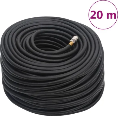 Produktbild von Hybrid-Luftschlauch Schwarz 0,6" 20 m Gummi und PVC