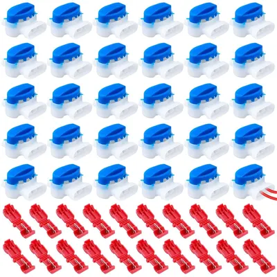 Produktbild von Omgoods – Set mit 50 wasserdichten Kabelverbindern für Rasenmähroboter