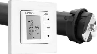 Produktbild von Profi-Set | PE4 13/14-40 inkl. ZS2 | 13Nm = Zugkraft bis 36Kg | 40mm Achtkant Welle | Rolladenmotor, Rolladenantrieb