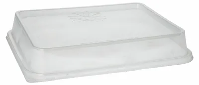 Produktbild von 20x Deckel für Mehrweg Menüschalen 23,4 x 18,7 cm transparent