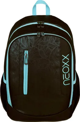 Image de neoxx sac d'école pour ordinateur portable Flow School Backpack Queen Of The Nite noir