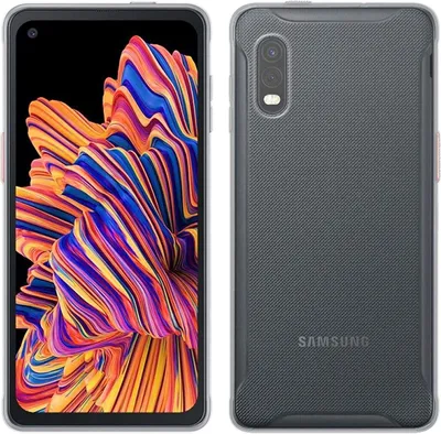 Produktbild von cofi1453® Silikon Hülle Basic kompatibel mit Samsung Galaxy Xcover Pro ( G715F ) Case TPU Soft Handy Cover Schutz Transparent