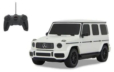 Immagine prodotto di Assicurazione auto - Mercedes-AMG G63 - Scala 1:24 - 2,4 GHz - Bianco