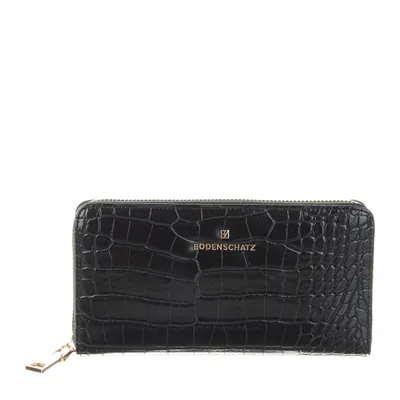 Produktbild von Bodenschatz Geldbörse Zip Around Wallet Black schwarz