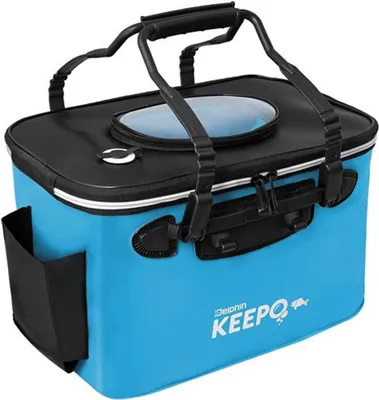 Produktbild von DELPHIN Angeltasche KEEPO, Köder Angeltasche, 36x25x22cm, 101000707