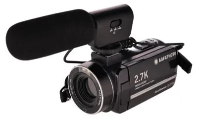 Immagine prodotto di AgfaPhoto – Videocamera – Realimove CC2700 – 2,7K Ultra HD, schermo touchscreen IPS da 3", 18