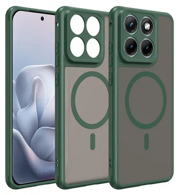 Produktbild von Motorola Edge 70 Fusion Hülle - Coverup Mattes Transparentes Back Cover mit Kameraschutz - MagSafe Compatible - Grün
