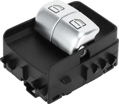 Image de Interrupteur De Vitre électrique N° A4479054103 Interrupteur DeDe Vitre C?té Conducteur Avant Gauche Pour Mercedes Benz Vito W447 2014-2024 Noir Argenté