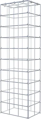 Produktbild von Anbaugabione Typ 3 100 cm x 20 cm x 30 cm (L x H x T), Maschenweite 10 cm x 10 cm, C-Ring