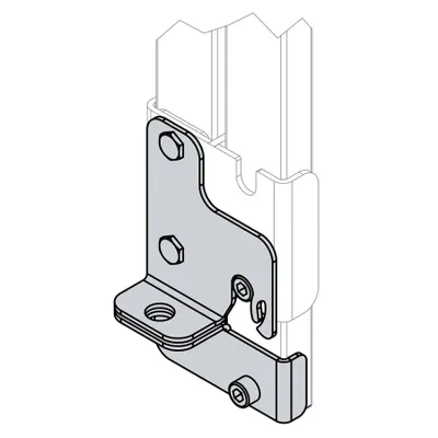 Produktbild von Hailo Erweiterungsset, Rastfunktion für Schiebebeschlagset A4 für Holm 40x20mm