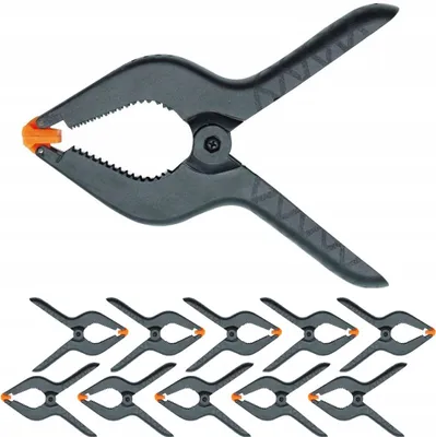 Produktbild von Vorel Federklemme Schreinerwerkzeug 100 mm 10 Stück