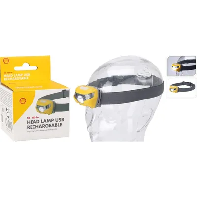 Obrázek produktu pro SHELL SHELL Čelovka nabíjecí USB 100 lm KO-C22300340