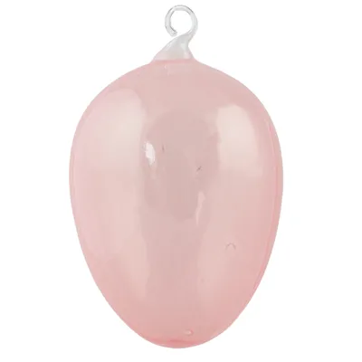 Produktbild von Glas Osterei mit Auge rosa