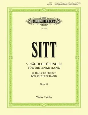 Immagine prodotto di 50 tägliche Übungen für Violine op. 98