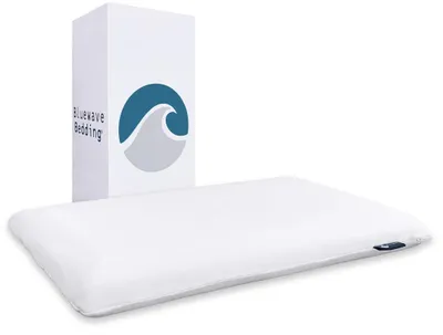 Immagine prodotto di Cuscino in gel e schiuma ultra-sottile, ideale per chi dorme sulla schiena o sulla pancia
