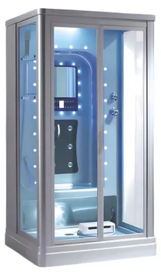 Produktbild von Duschkabine Hydromassage-Dusche Massage Multifunktionsdusche 135x95 cm