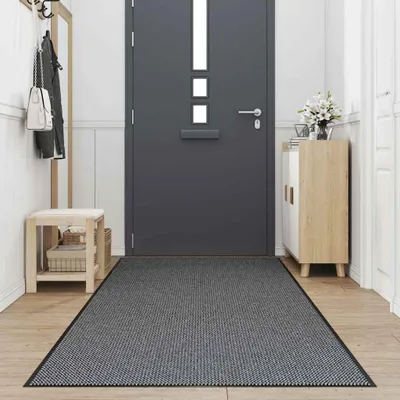 Image de vidaXL Tapis de sol anthracite 115x400 cm