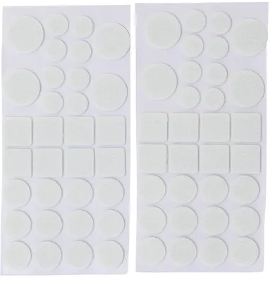 Immagine prodotto di Set di guide in feltro | bianco | 64 pezzi.