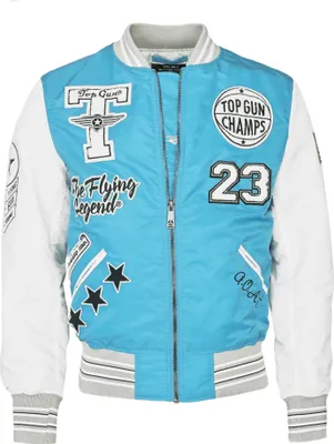 Produktbild von Top Gun Bomberjacke TG22032 Herren light blue 3XL