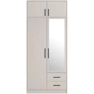 Produktbild von Marmex Spiegelschrank SMART 3LN Cashmere +Spiegel 100x230x56 cm