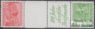 Produktbild von Briefmarken Berlin (West) 1949 Mi SKZ2B postfrisch Berliner Bauten