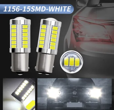 Produktbild von 2pcs/Set Car Light 1156-33smd-5730 Linse Bremsabbiegesignal Indoor Reading Weißes Licht