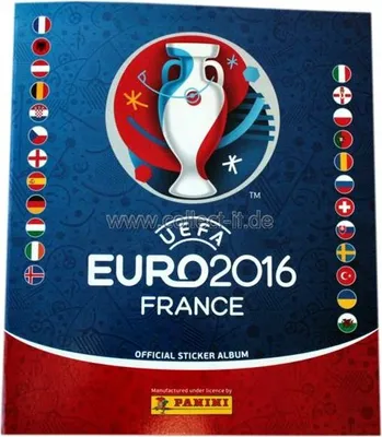 Zdjęcie produktu dla Panini EM 2016 - Sticker - Album - Deutsche Ausgabe