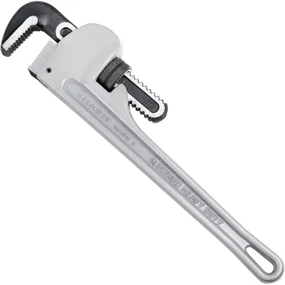 Produktbild von Rohrzange 450mm Aluminium Öffnung 63mm Wasserpumpenzange Installationsschlüssel