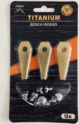Zdjęcie produktu dla Nóż do kosiarki automatycznej Bosch Tytan Kpl. 9 szt.