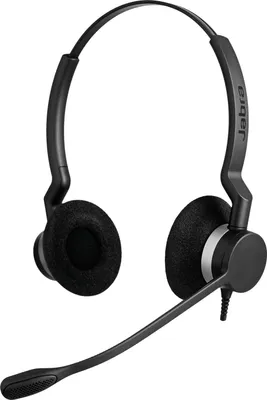 Produktbild von Jabra BIZ 2300 USB MS Duo Headset schwarz