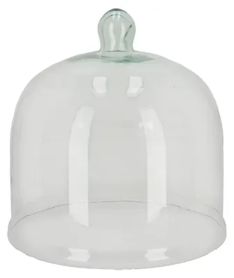 Image de Cloche en Verre L - Transparent - 29,5 x 29,5 x H 30,3 cm